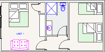 Ahipara Bay Motel Unit 1, Image © Ahipara Bay Motel Unit 1, Image ©