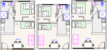 Example layout of units 3, 4 & 5, Image ©